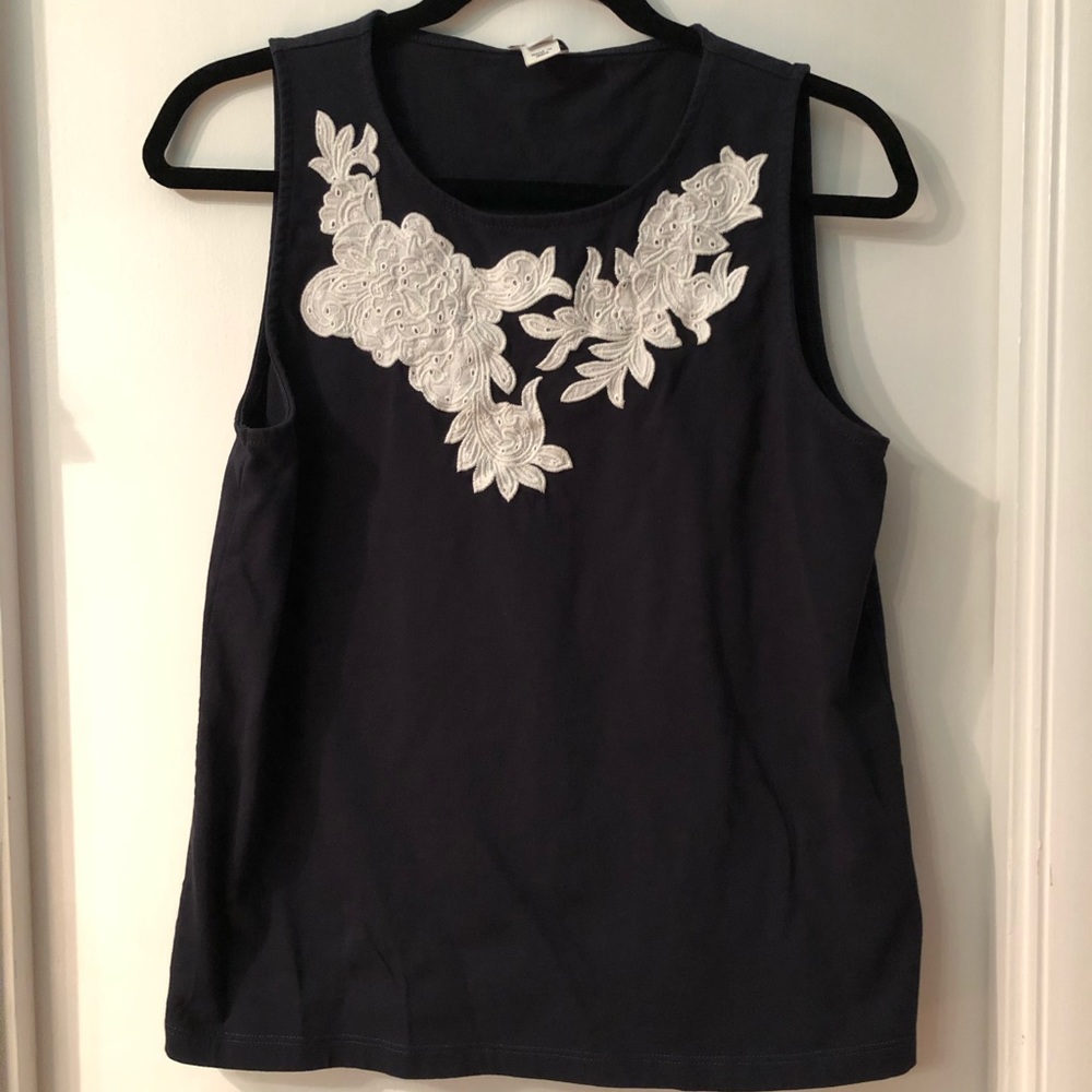 Navy Blue Top